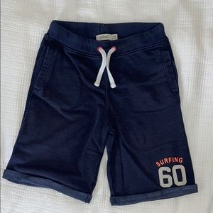 Navy cotton shorts